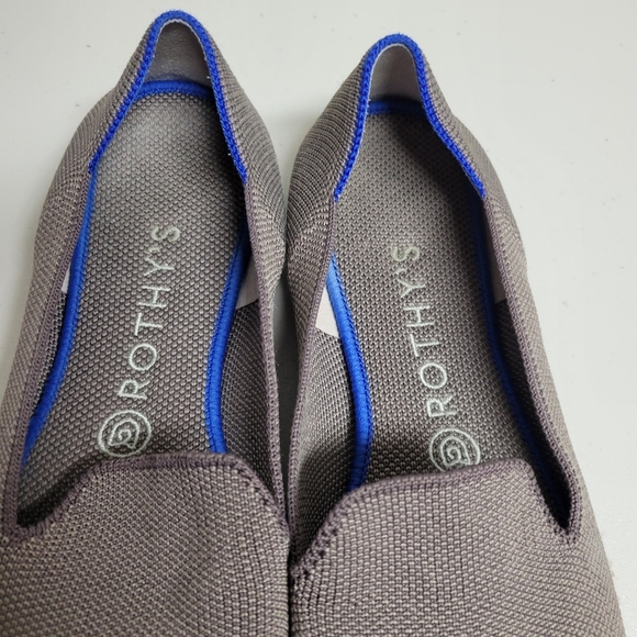 Rothy's The Loafer Mocha Round Toe Slip On Ballet Flat Shoes. - Picture 8 of 12